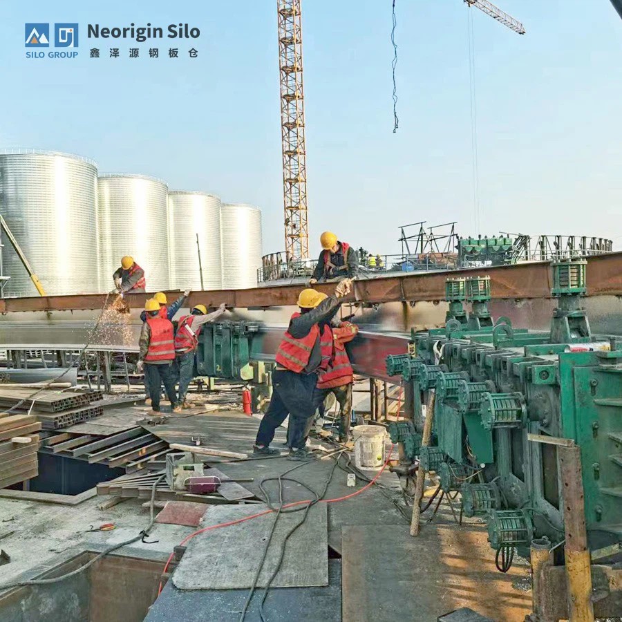 基础施工（至约2米高）