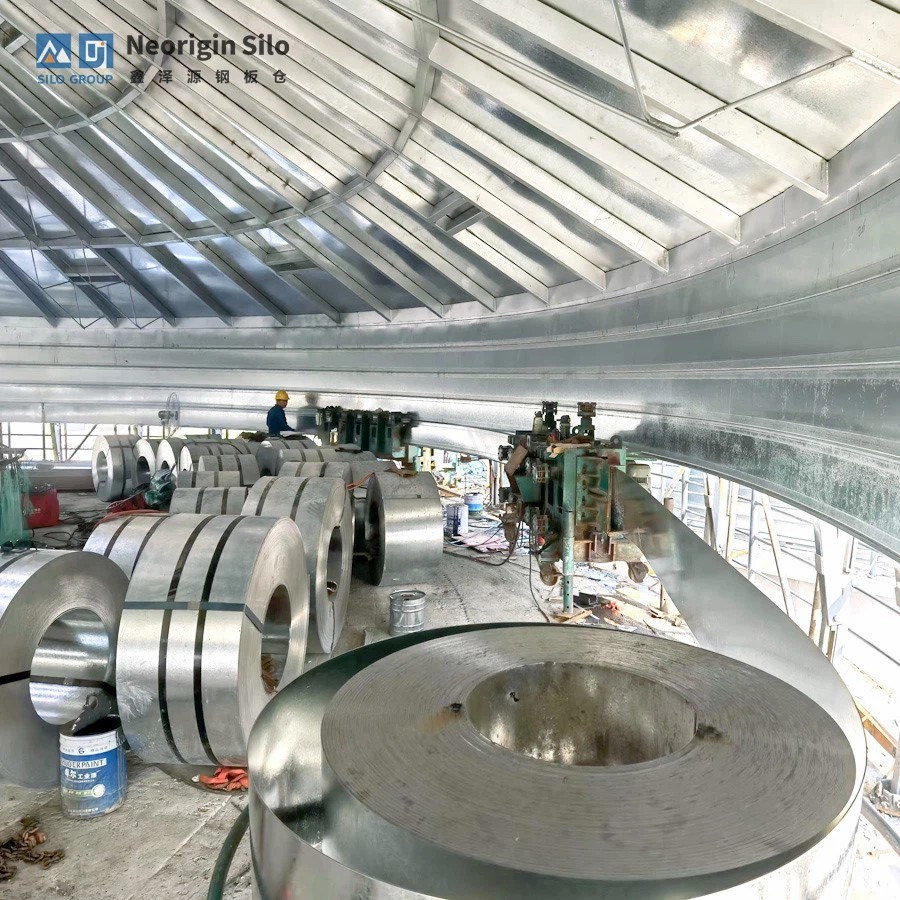 筒体（容积系统）安装，顶升