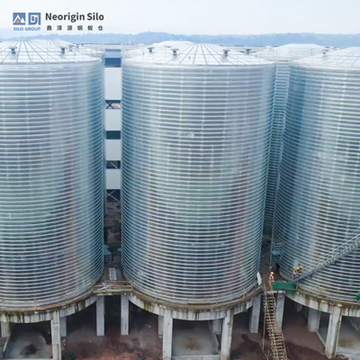 螺旋式轻烧氧化镁储存钢筒仓