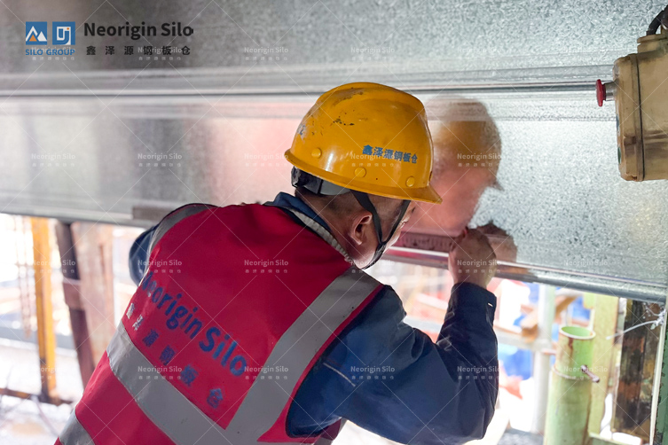 Customized spiral steel silo solutions