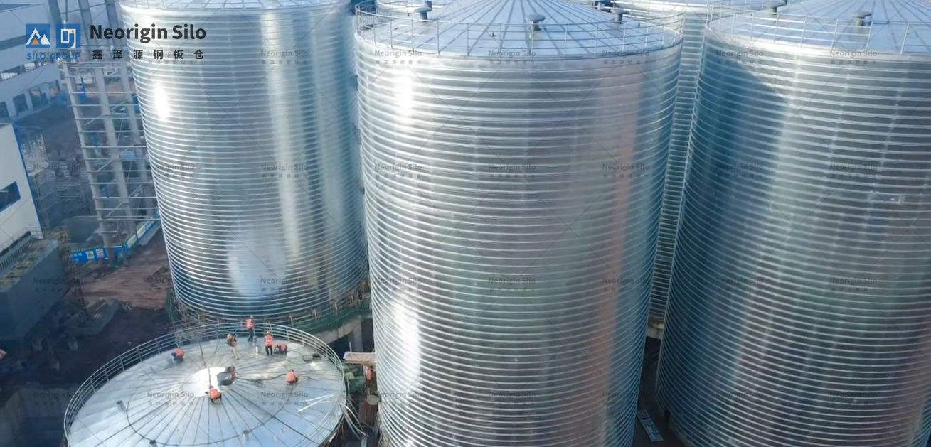 炼油厂用焦类钢筒仓