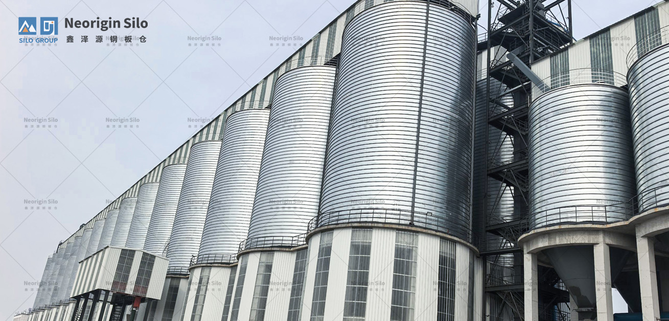 螺旋式载氟氧化铝钢板仓_1