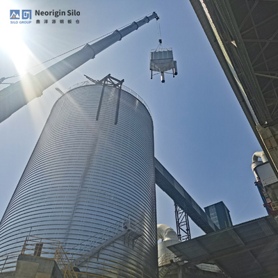 螺旋式钢筒仓如何实现载氟氧化铝防腐与密封储存？