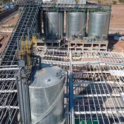 如何选择合适的载氟氧化铝螺旋式钢筒仓