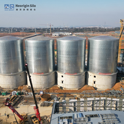 氧化铝中转钢筒仓