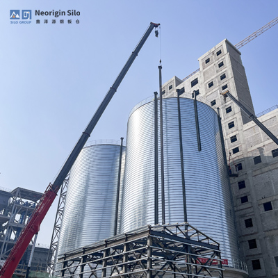 氧化铝中转钢筒仓