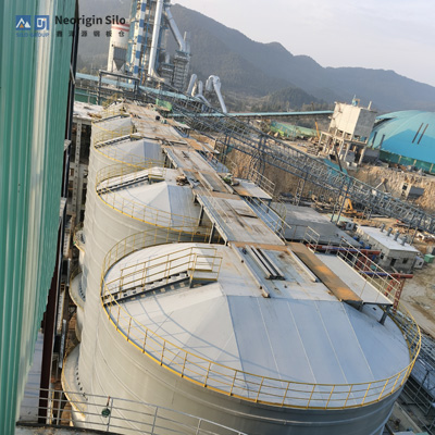 水泥配料钢筒仓防板结攻略：从源头解决物料堵塞难题