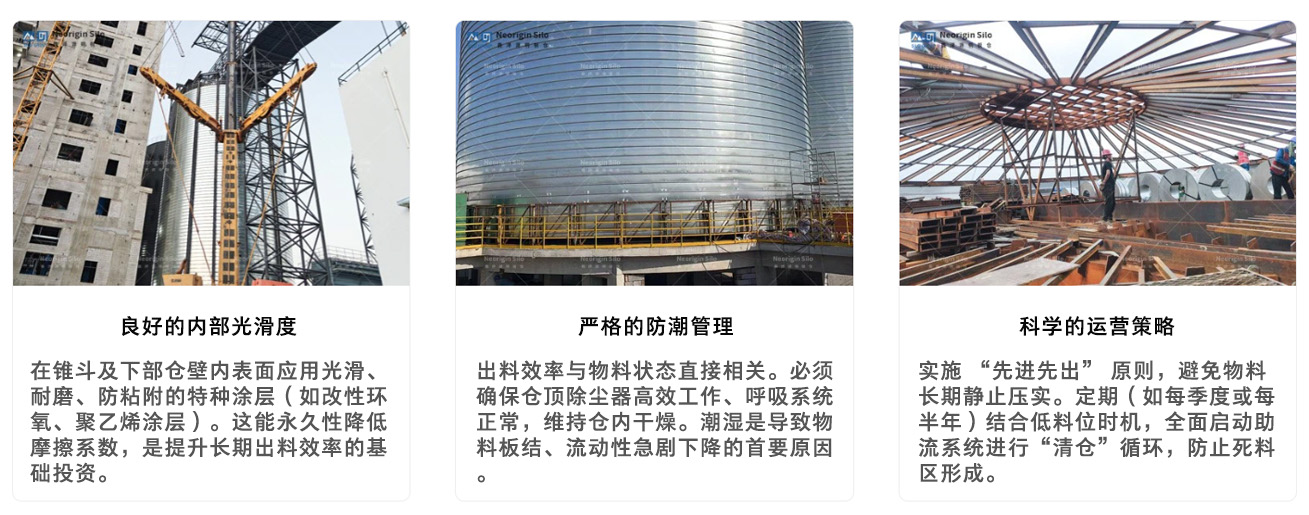 螺旋式载氟氧化铝钢筒仓行业知识内容页