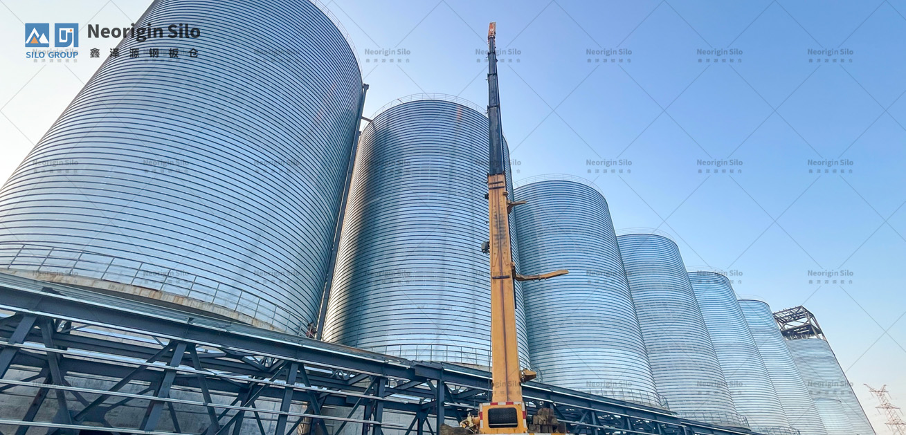 螺旋式固体废弃物钢筒仓_2