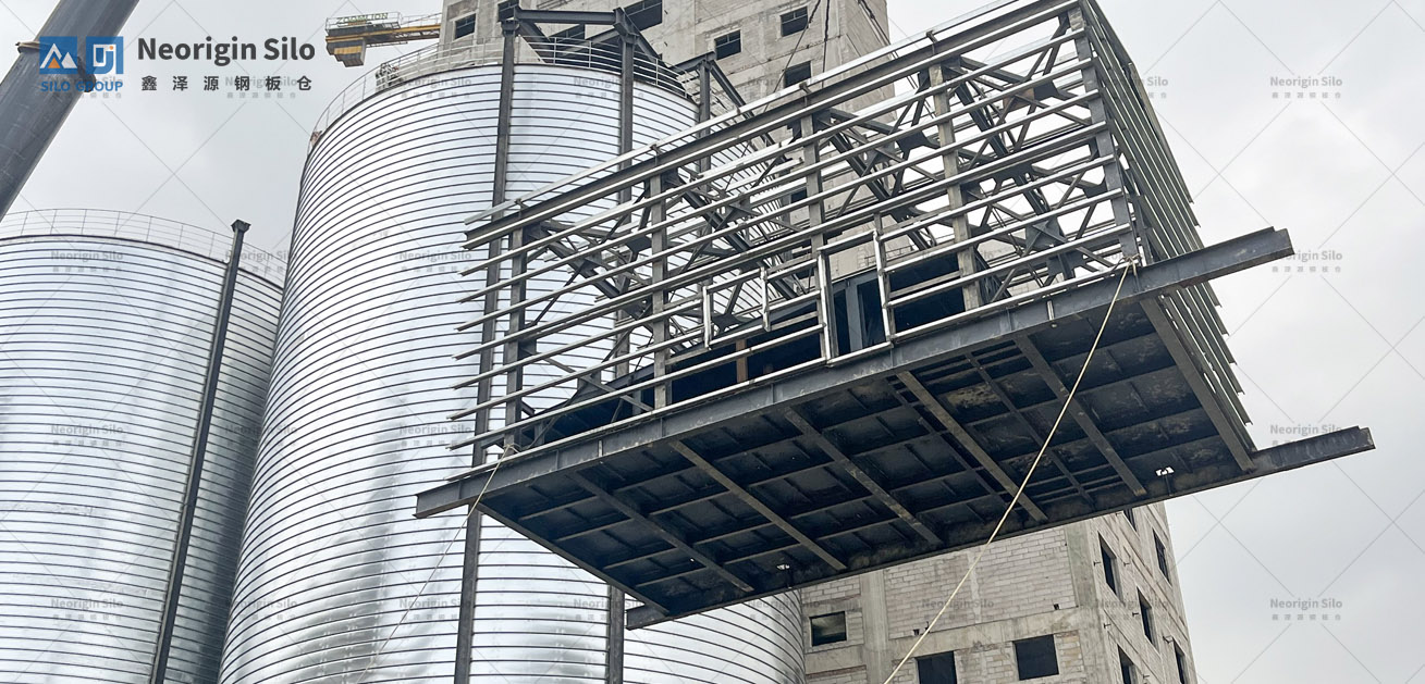 水泥配料钢筒仓_1