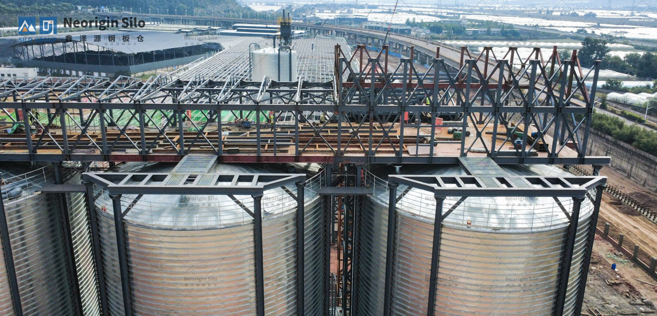 水泥配料钢筒仓_3