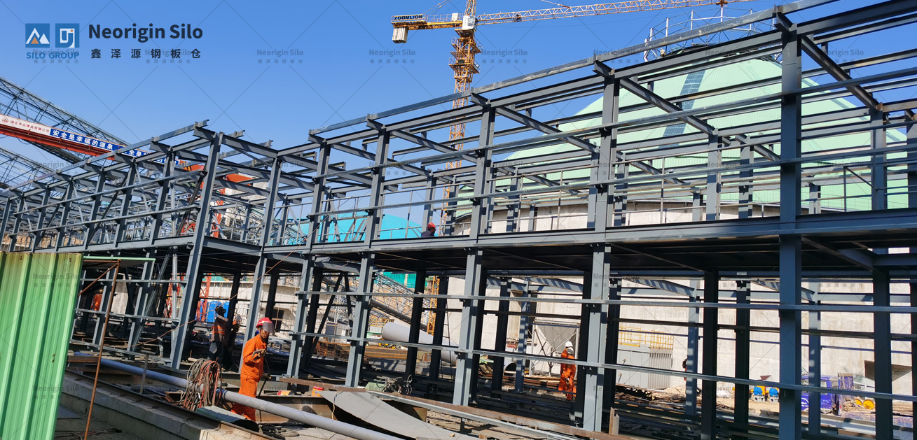 氧化铝中转钢筒仓_4